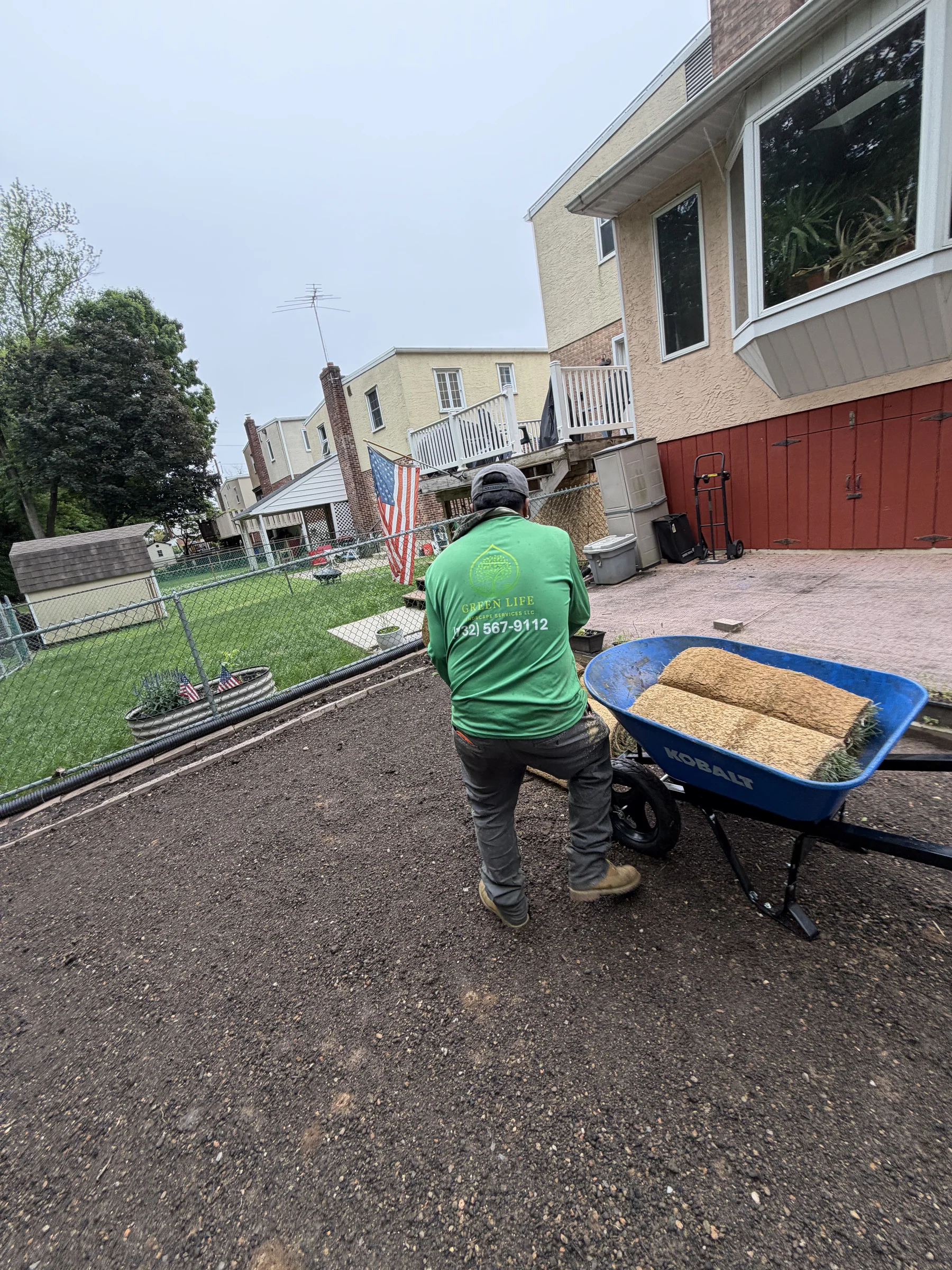 Front Yard Mulch